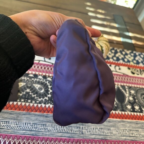 Prada Purple Tessuto Nylon Cosmetic Pouch, Full Inclusion, EUC - Picture 5 of 10